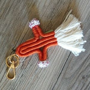 Olivia Moss Yucatan Keychain- Cactus